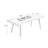 Brown Rectangular Solid Wood Dining Table-876903371