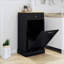 Armoire à ordures inclinable à un tiroir et un compartiment -204700785