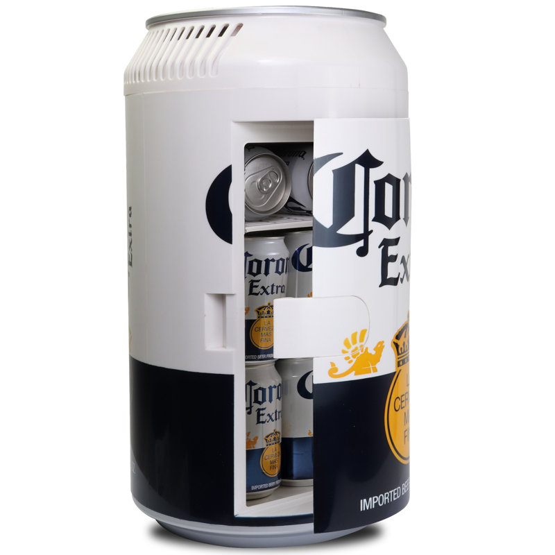 Corona 10,6 pte Mini réfrigérateur, mini refroidisseur 12 canettes, réfrigérateur de voyage 10L