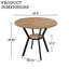 Table basse 31,49 pouces avec table de rangement et 2 ou 3 tablettes-1017364958-1019392779