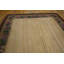 Hooked Antique Room Size 1920s American Ivory Wool Rug
