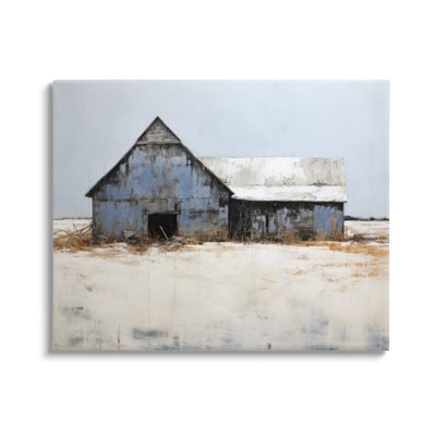 " Winter Country Barn " by Ray Powers