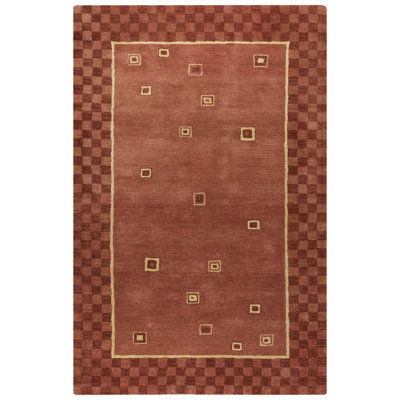 Wool Geometric Indoor Rug