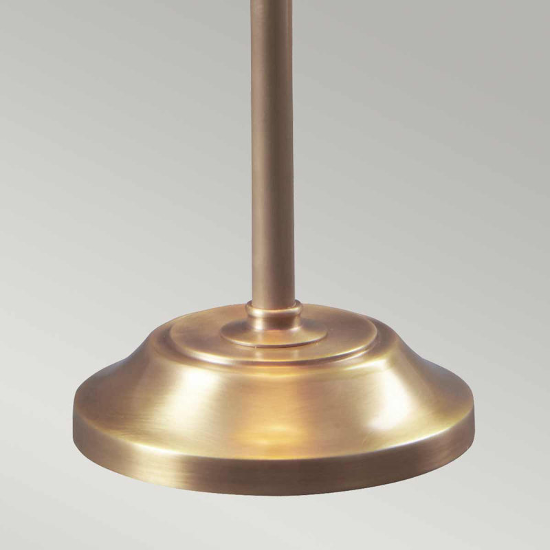 Evie Metal Table Lamp, Aged Brass