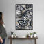 «Blue Foliage II» par Eva Watts - reproduction d'art sur toile-581014933-581014913