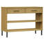 Keavni 98cm Solid Wood Console Table-1915220138