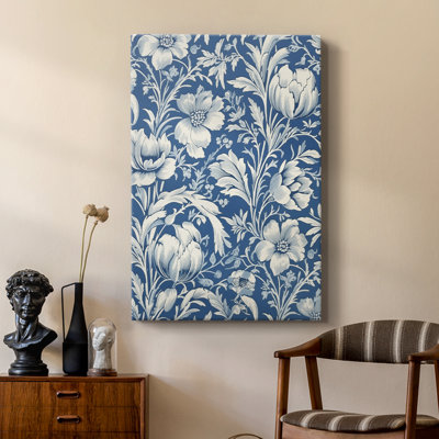 Vintage Abstract Print VII -Custom Wrapped Gallery Cavas