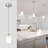 Mini luminaire suspendu 1 lumière avec double verre suspendu-90149192