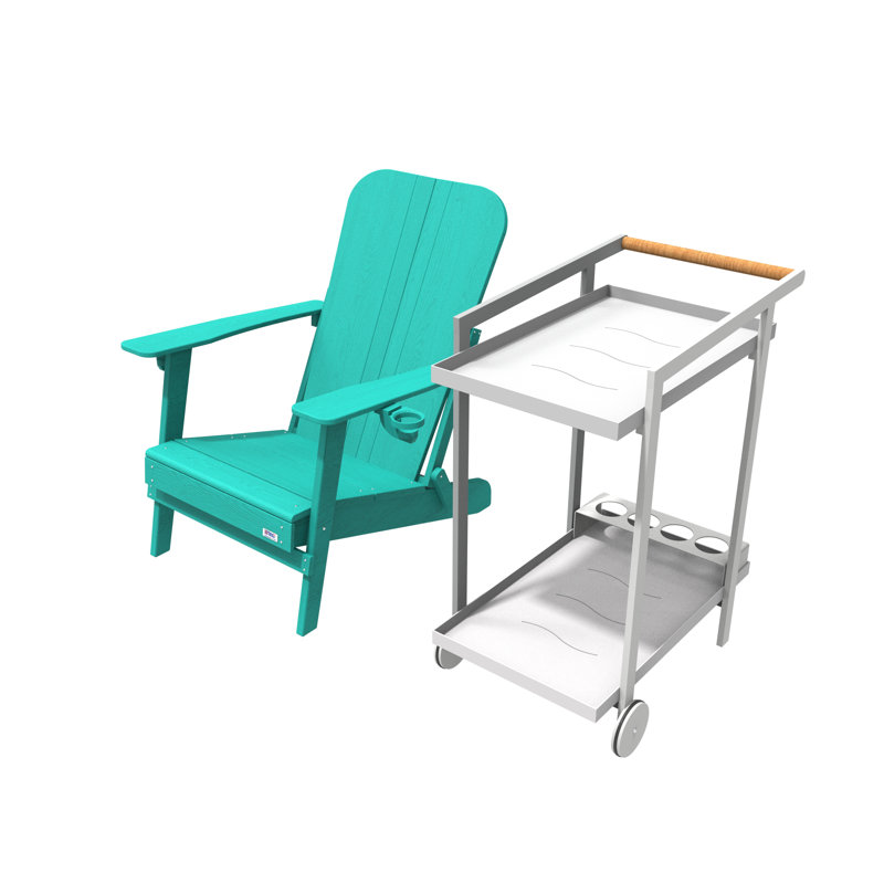 Chaise Adirondack d'extérieur Breianna