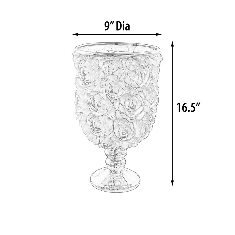 Vase de table shell Lympsham