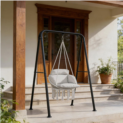 Chaise suspendue, balancelle hamac