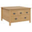  Coffee Table With Drawer Solid Pine Wood Living Room Modern Rectangle-1677031511