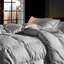 Édredon en duvet d'oie blanche hongrois 90% coton jacquard-549080498