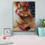 «Goddess Of Coffee» par Oxana Zaika, art mural sur toile-860170582