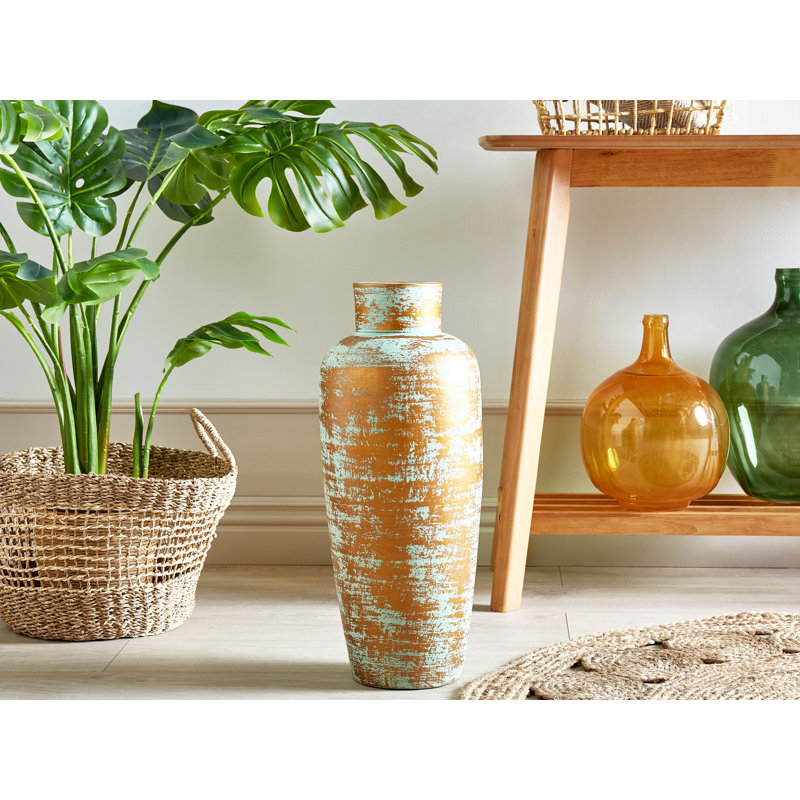 Aajah Handmade Terracotta Floor Vase
