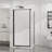 Goodyo Shower Enclosure Frameless 36 In.D X 36 In. W X 72 In. H, Corner Shower Door With 1/4 In. Clear Tempered Glass, Pivot Opening, Black Finish