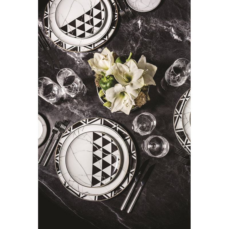 Carrara Porcelain Salad/Dessert Plate