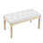 Boswick Linen Upholstered Bench-346529068-341042358