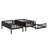Triple Wood Bunk Bed, With Ladders, Guardrails Detachable Bunk Bed-605990511
