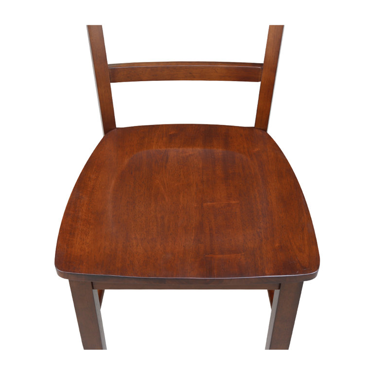 Klynn Solid Wood Dining Chair, Espresso