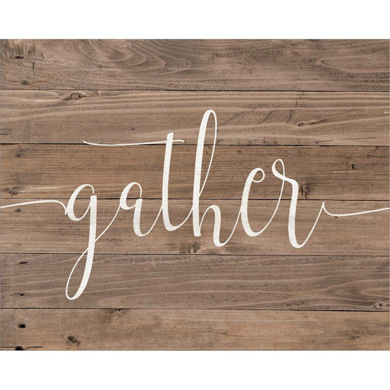 " Rustic Gather Script "