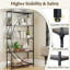 175cm H x 86cm W Metal Standard Bookcase-206953673