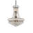 Elegant Lighting Primo 20 Inch black chandelier-52424220-52424221