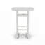 Ensemble de bar de patio durable en Hdpe 3 pièces, style moderne pour l'extérieur