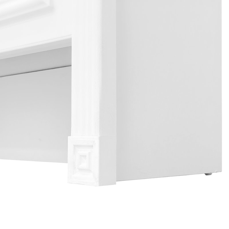 Arbre d'entrée 54,7 po Vibe Haus avec armoire à chaussures, miroir et banc d'entrée, rangement 4 en 1