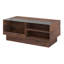 Table basse à piédestal avec rangement Holten