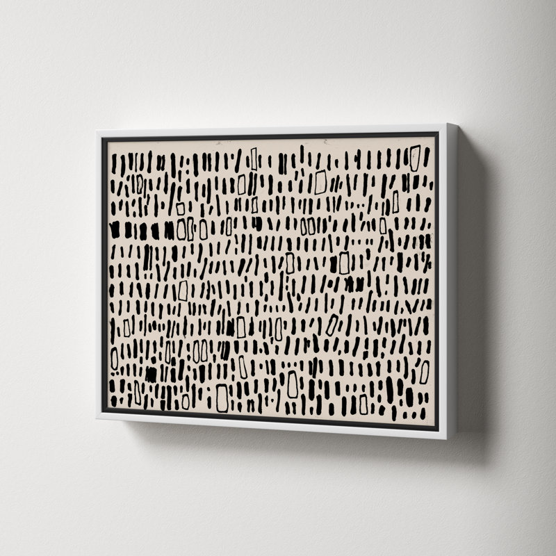 Tribal Code by Filippo Ioco, 12.5" H x 15.5" W x 2" D, White