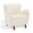 Ivory Faux Lambs Wool