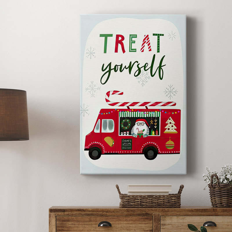 Santa's Foodtruck Collection B - galerie sur mesure, H 18 po x l 12 po