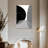 Avery Black Grey Minimalist I-108520282