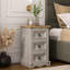 Moresby 35cm W Solid Wood Bedside Table
