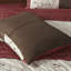 Édredon pour grand lit rouge 7 pièces - Aspect transitionnel et rembourrage en tissu de broderie comprenant un édredon, des taies décoratives, des oreillers et des jupes de lit Élégant lavable à la machine-118650070-118650074