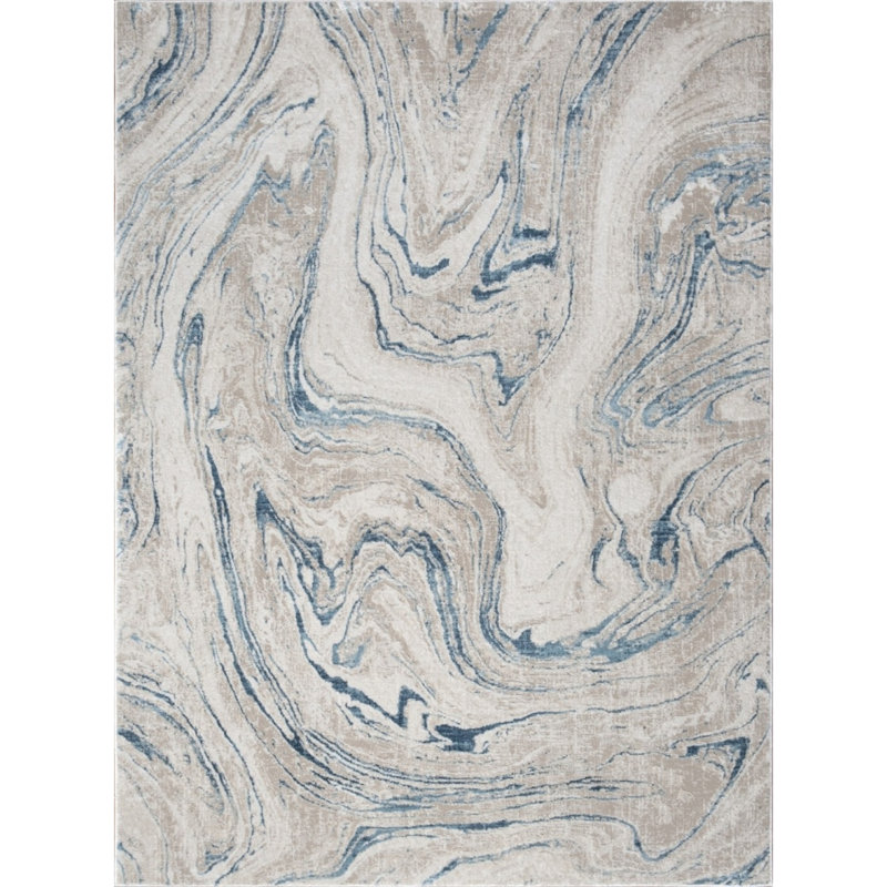 Elegance GC_CNC6010 Ivory 7 Ft. 10 In. X 10 Ft. 3 In. Area Rug, Rectangle 7'10" x 10'3"