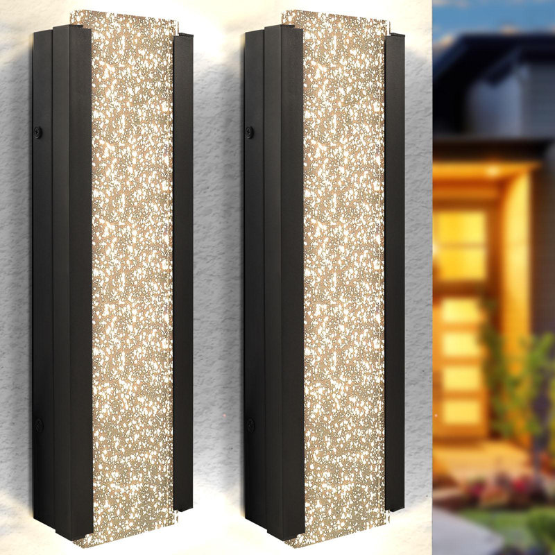 Applique murale en aluminium Dezmin