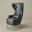 Chaise de salle à manger rembourrée Remerton-121425311