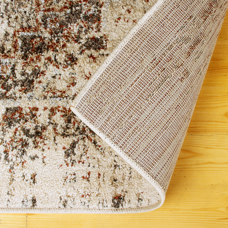Peretsman Indoor Rug, Rectangle 5'x8'