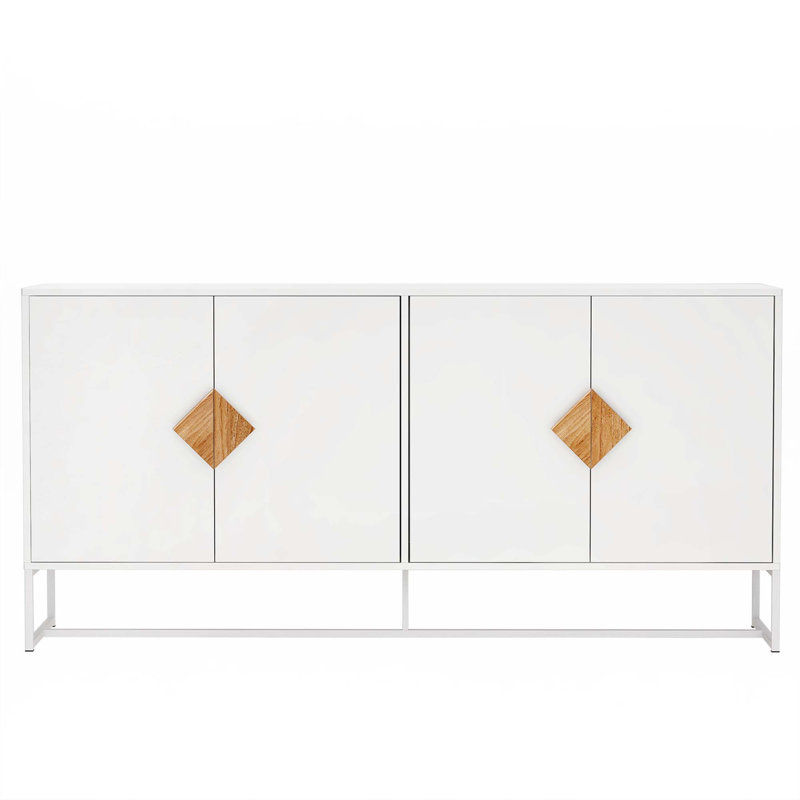 Buffet blanc 62,99 po avec 4 portes