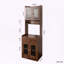 Armoire de rangement avec garde-manger et support à micro-ondes Kitchen Bar