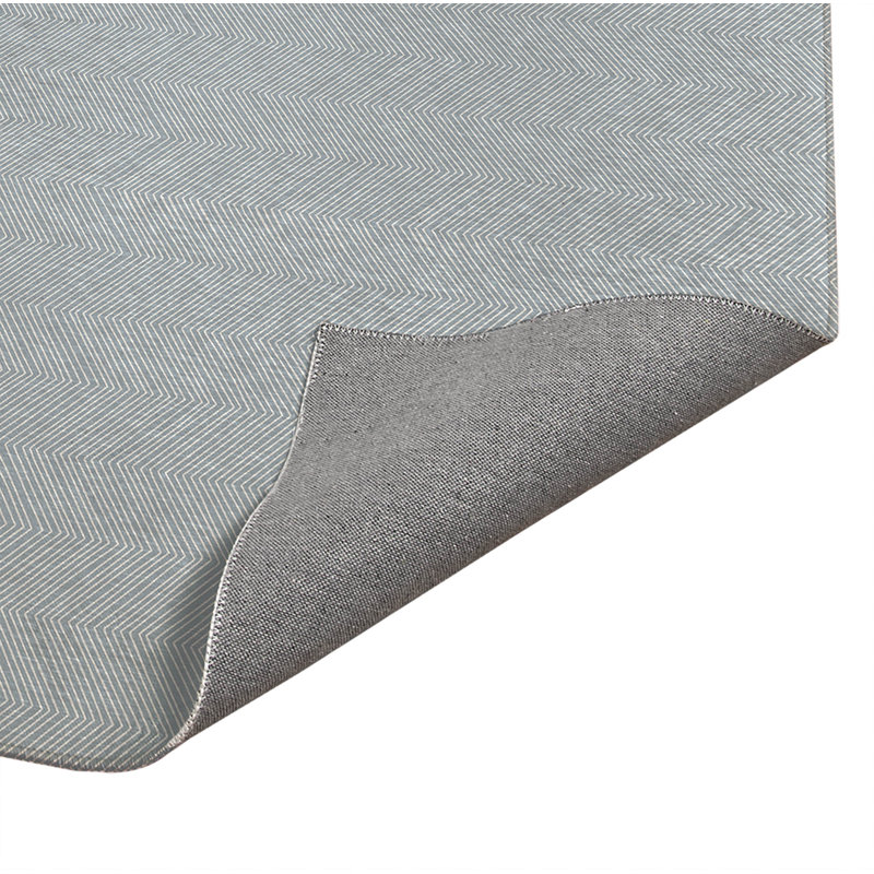 Tapis de bureau léger Chevy, L 3 pi x L 2 pi  , Bleu ardoise