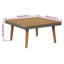 Banc avec coussins Cannes-2068285889