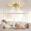 25.5In Ceiling Fan With Lights, Remote Control 3 Color Temperatures,6 Gear Wind Speed Fan Light-33302536