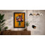 Radiant Floral Arrangement Botanical - Framed Print-890591698-890591709
