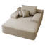 68 po x 51 po Méridienne intérieure, canapé-lit rembourré surdimensionné, canapé-lit, chaises de lecture, coussins moelleux en fausse fourrure, nuage, canapés pour le salon-118045875