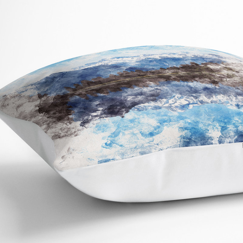 Square Cushion, 40cm H x 40cm W x 15cm D, White