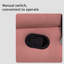 Fauteuil inclinable moderne simple, fonctionnel et rose