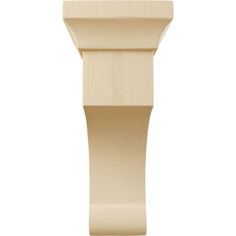 Maple Wood Small Decorative Corbel Bracket